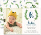Two Sprigs Photo Birth Announcements Image 3 of 3